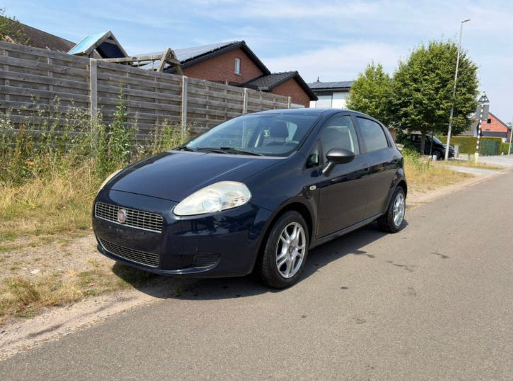 Fiat Punto, 1.2 benzine, gekeurd voor verkoop., Stof, Zwart, Blauw, 48 kW
