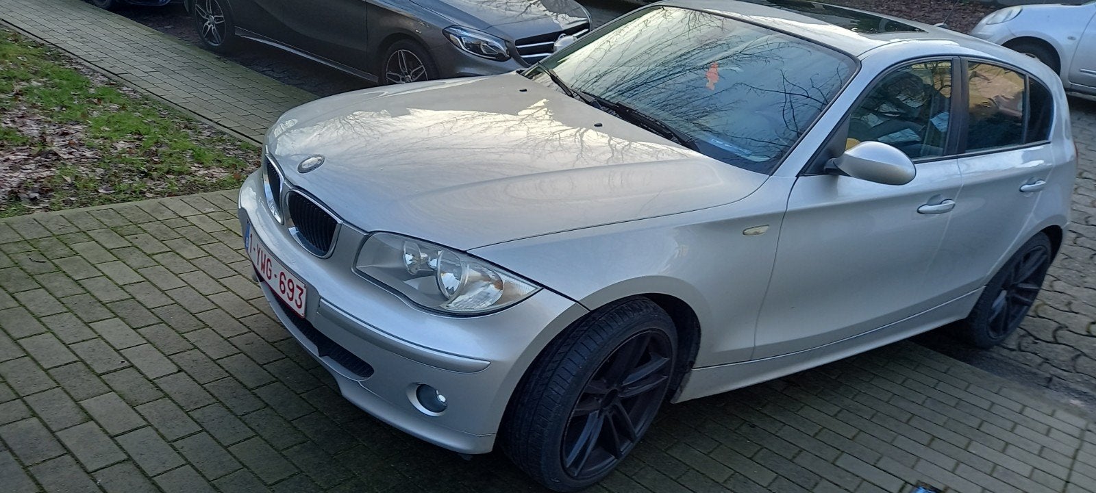 BMW Série 1, Autos, Particulier, Essence, Gris, Airbags