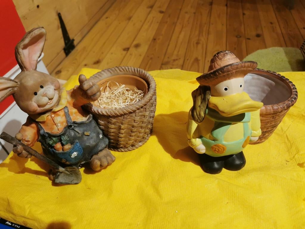 2 Mooie Paas mandjes, Diversen, Pasen, Ophalen