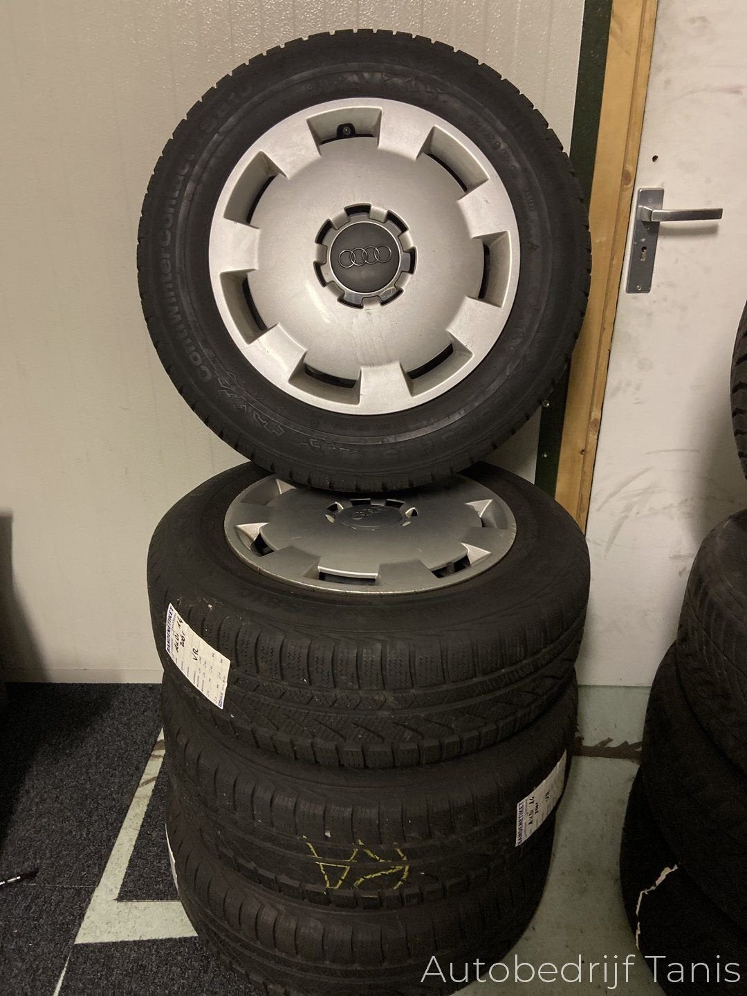 Audi A4 Continental 195/65/15 Winter, Auto-onderdelen, Banden en Velgen, Ophalen, Gebruikt, 15 inch, -