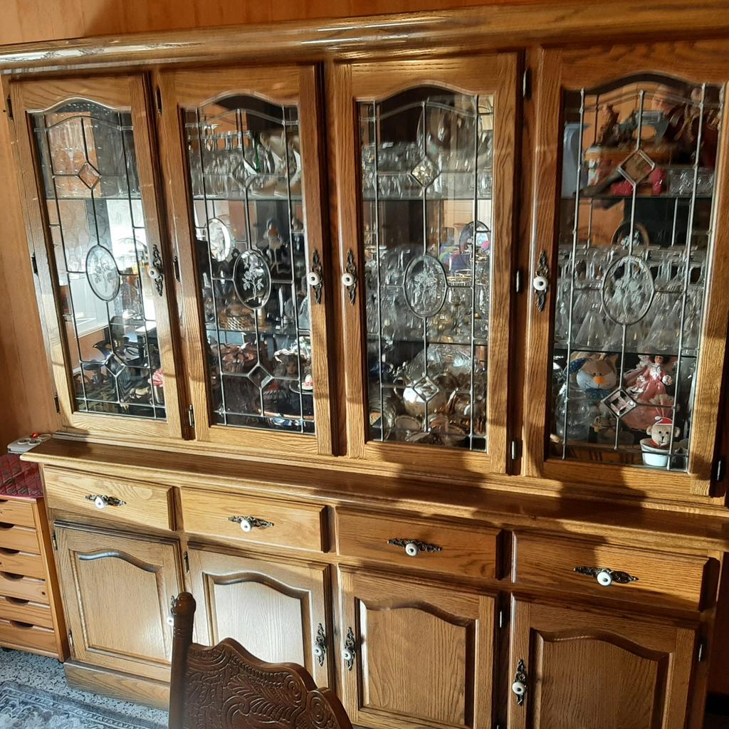 Antieke vitrine kast, Enlèvement, Comme neuf