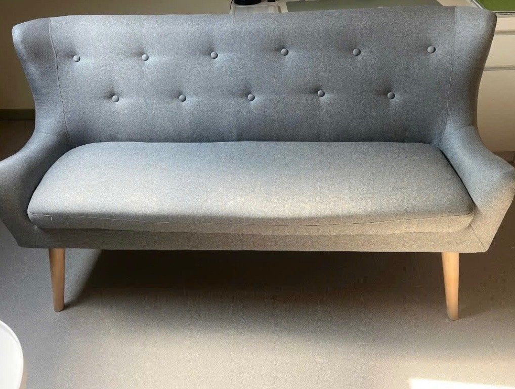 Joint gris JYSK, Maison & Meubles, Canapés | Salons, 75 à 100 cm, Bois, Comme neuf, Enlèvement