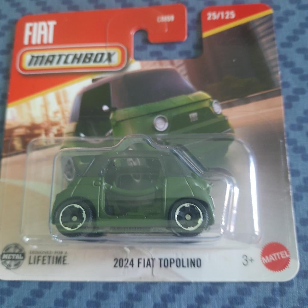 MATCHBOX nr 25/125 : FIAT TOPOLINO 2024* SEALED* NEW *, Hobby en Vrije tijd, Ophalen, Nieuw, Auto, Matchbox