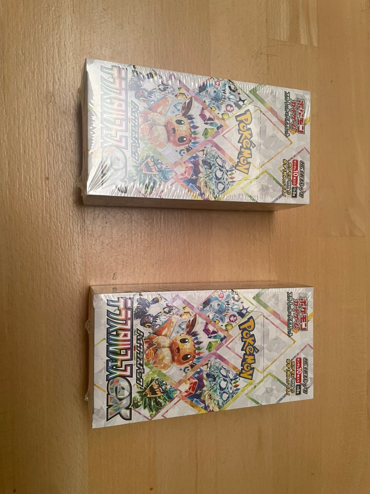 Terastal evolution ex japanse booster box sealed x 2, Enlèvement ou Envoi, Comme neuf, Booster