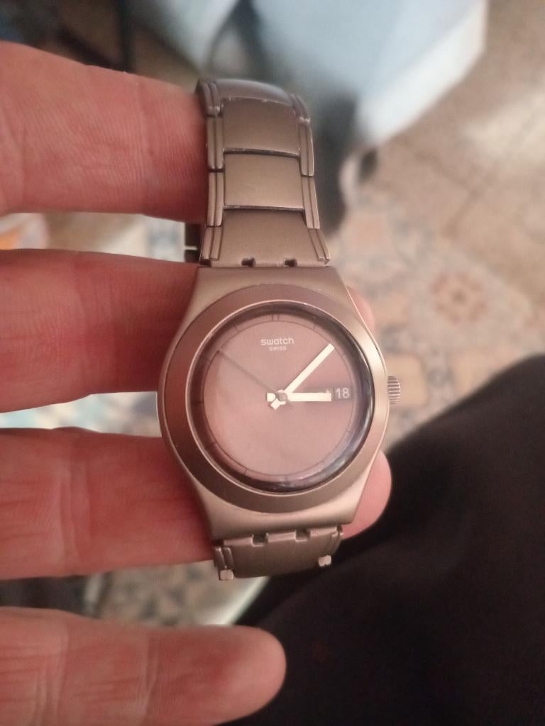 Swatch irony aluminum, Enlèvement ou Envoi, Comme neuf, Swatch