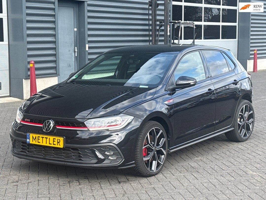 Volkswagen POLO 2.0 TSI GTI, IQ Light, ACC, Camera, Navigati, 4 cilinders, 1984 cc, Zwart, 5 zetels