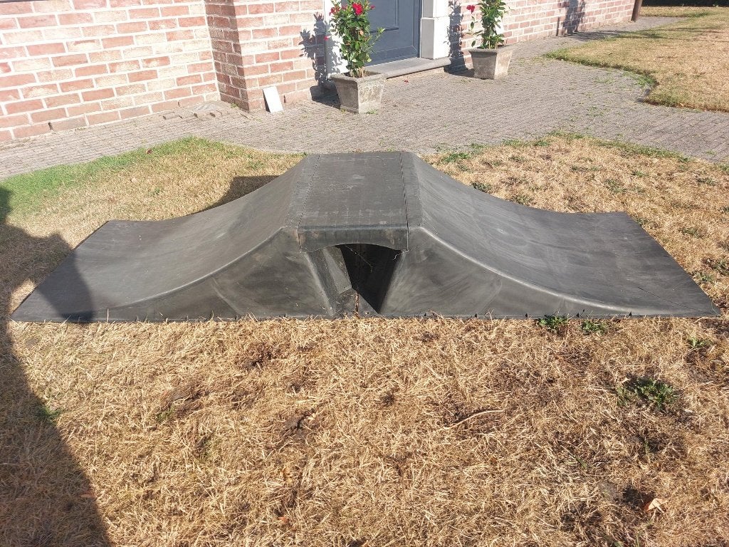 skate-ramp, zwart,, Ophalen, Gebruikt, Overige typen