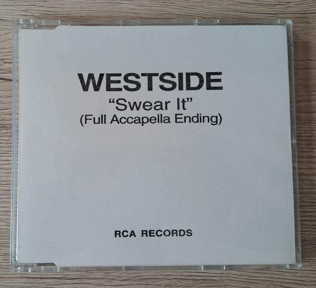 WESTSIDE - Swear It (voorloper van Westlife) PROMOTIE CD, CD & DVD, CD Singles, Comme neuf, Pop, 1 single, Maxi-single, Enlèvement ou Envoi