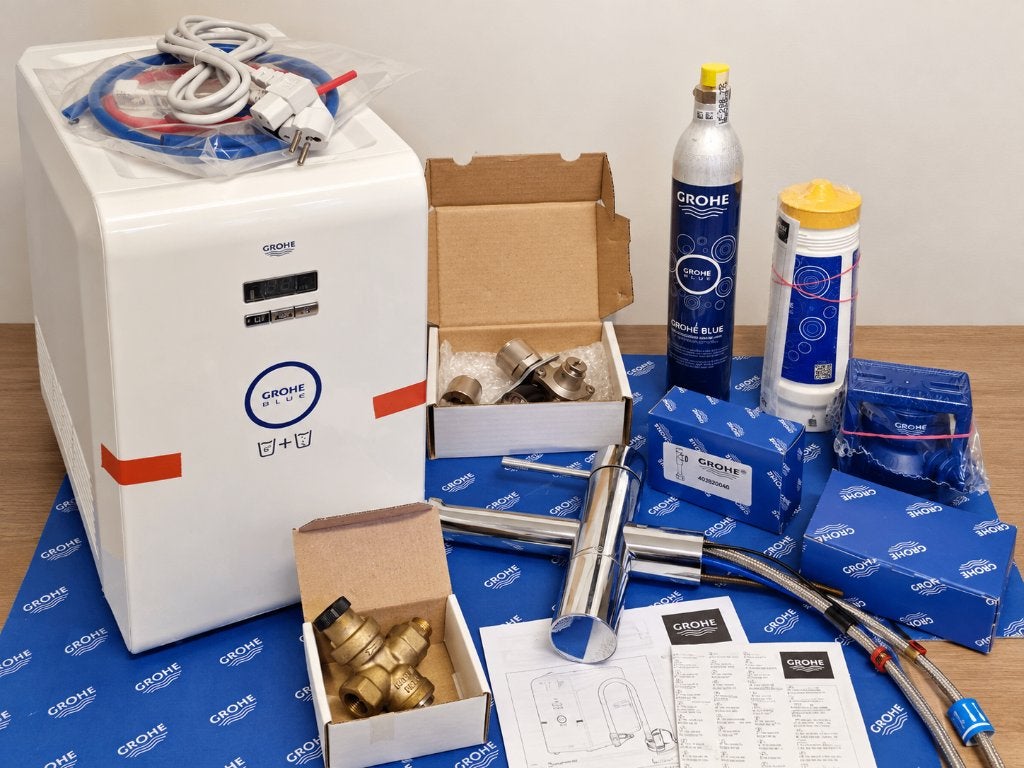GROHE Blue Minta Professional Starter Kit Compleet, Enlèvement, Neuf, Chrome, Robinet