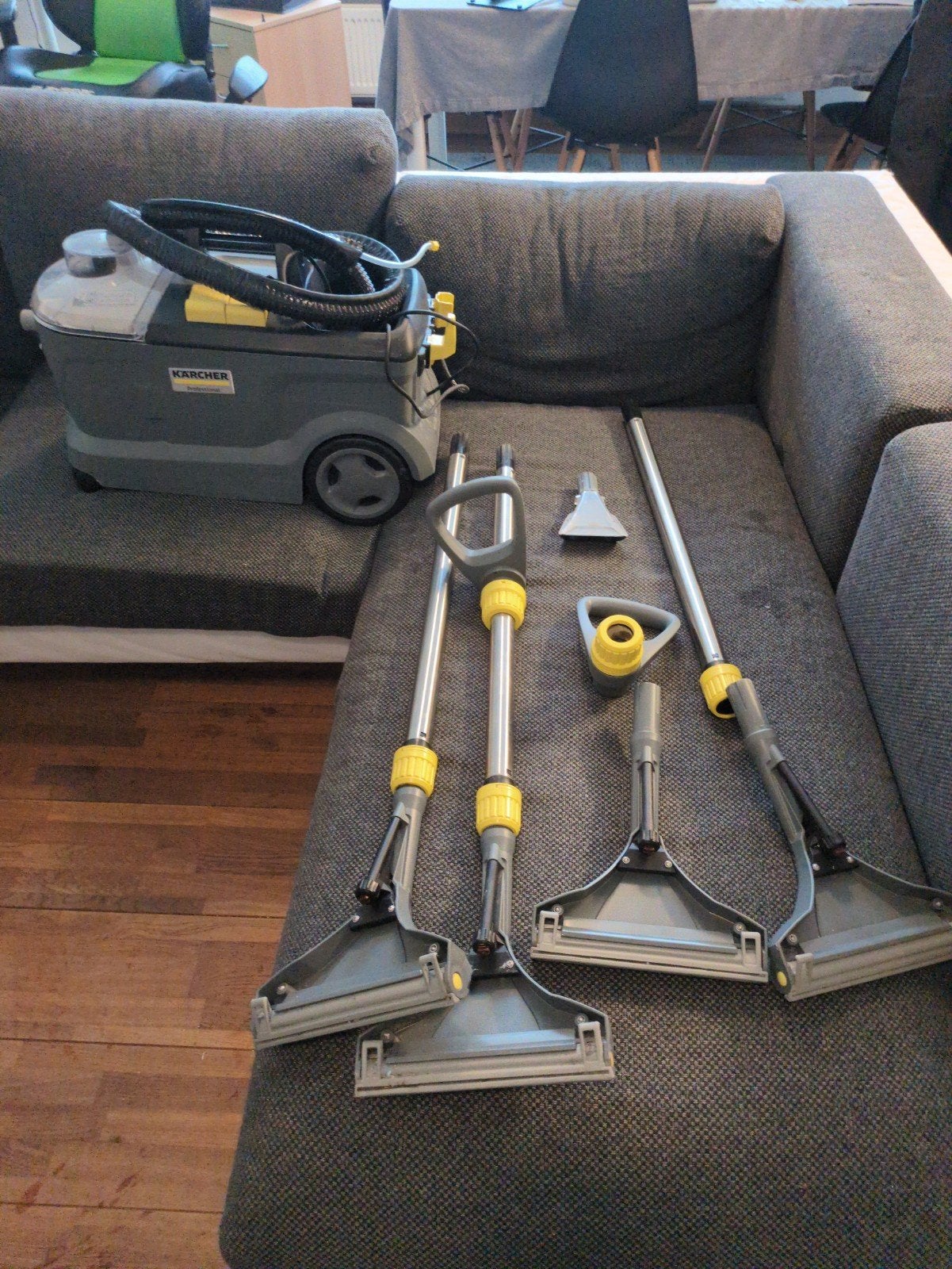 Karcher puzzi 10 onderdelen., Ophalen
