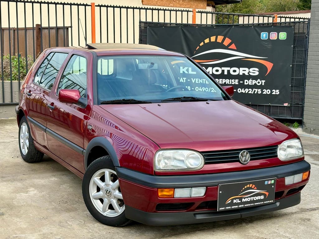 VW GOLF III 1.6i ESSENCE 147 000KM CARPASS OLDTIMER ANCÊTRE, foto 5
