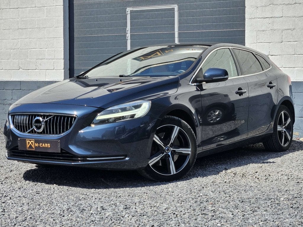 Volvo V40 TOIT PANO * CUIR * AUTOMATIQUE * (bj 2016), Auto's, Volvo, Automaat, Gebruikt, 1969 cc, Blauw
