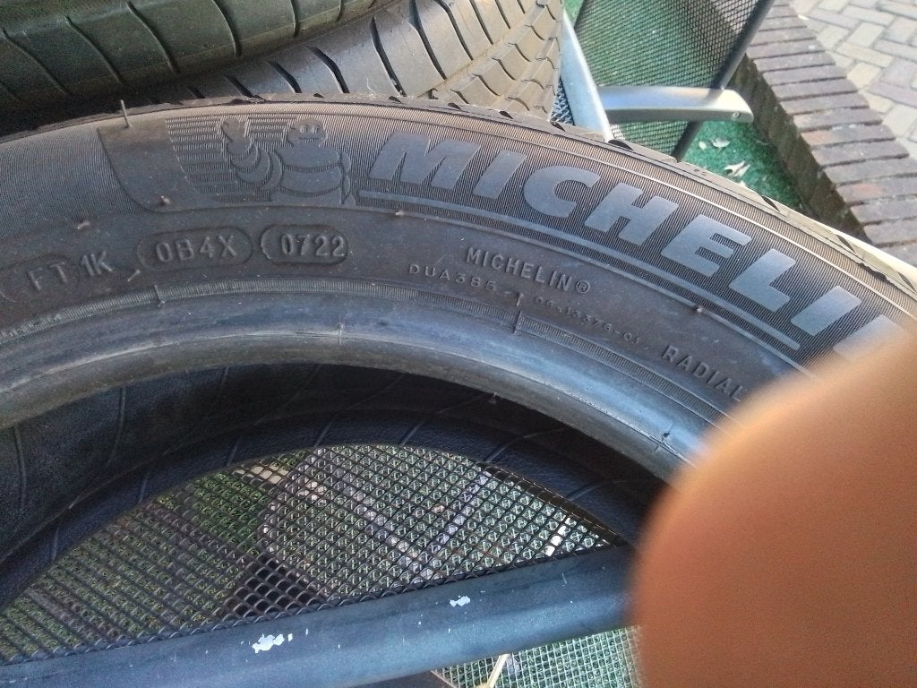 Set banden 195 / 55 / 16 Michelin primacy, Auto-onderdelen, Banden en Velgen, Ophalen, 16 inch, Nieuw, Band(en)