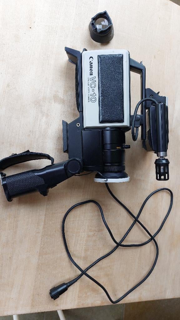 vintage (1983) videocamera Canon VC-10 complete set, Ophalen, Zo goed als nieuw, Canon