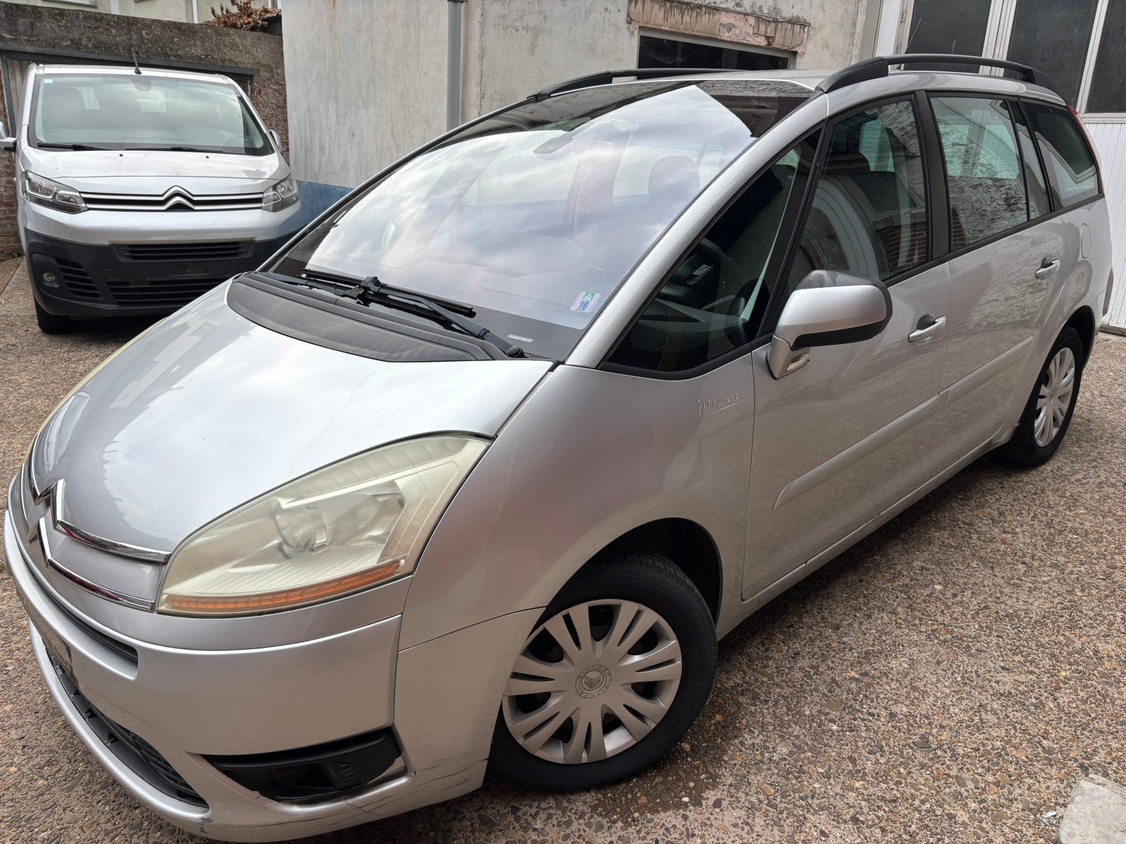 Citroën C4 PICASSO 1.6 HDI 2008, Auto's, Voorwielaandrijving, Stof, Zwart, Bedrijf