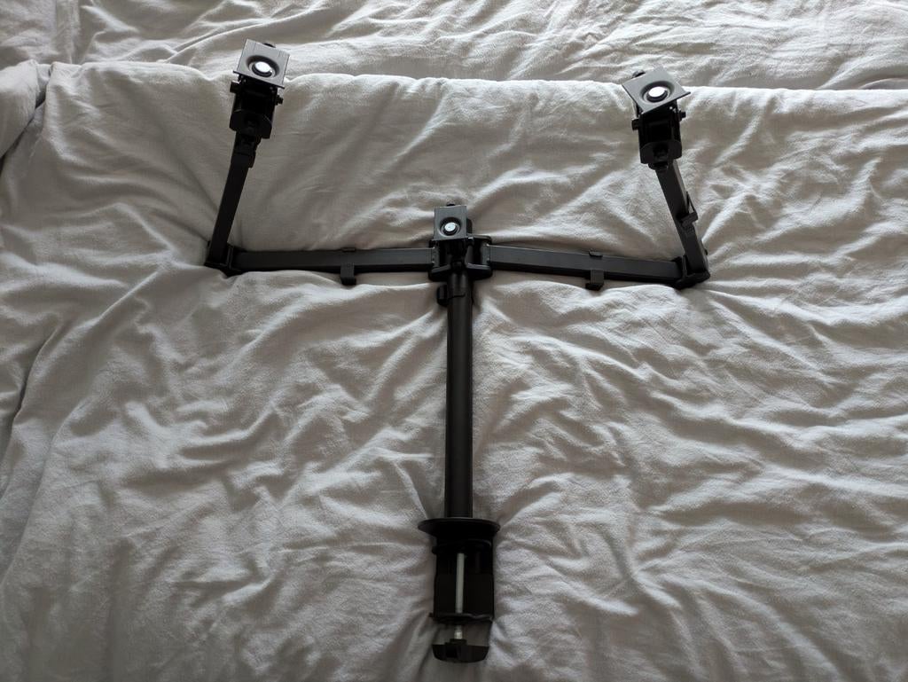 Monitor arm voor 3 schermen, Ophalen, Gebruikt