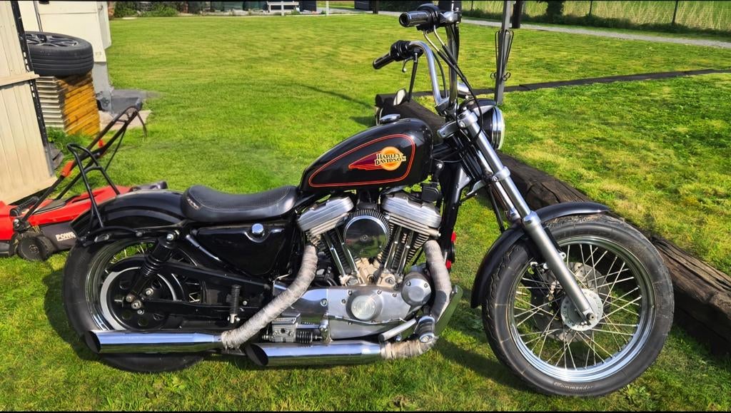 Harley Davidson 883 XLH, Enlèvement