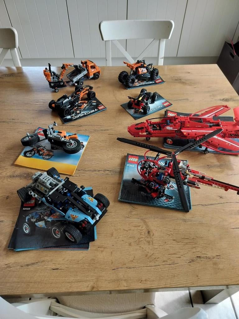 lego technic 8 sets 9394 7291 8068 42022 42026 9392 8066, Kinderen en Baby's, Speelgoed | Duplo en Lego, Ophalen of Verzenden