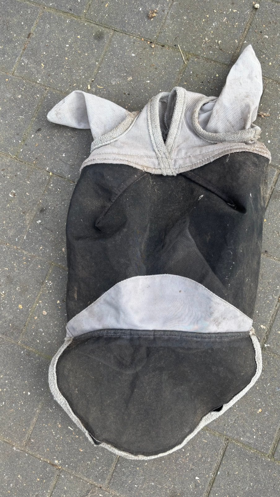 Vliegenmasker full, Enlèvement, Utilisé