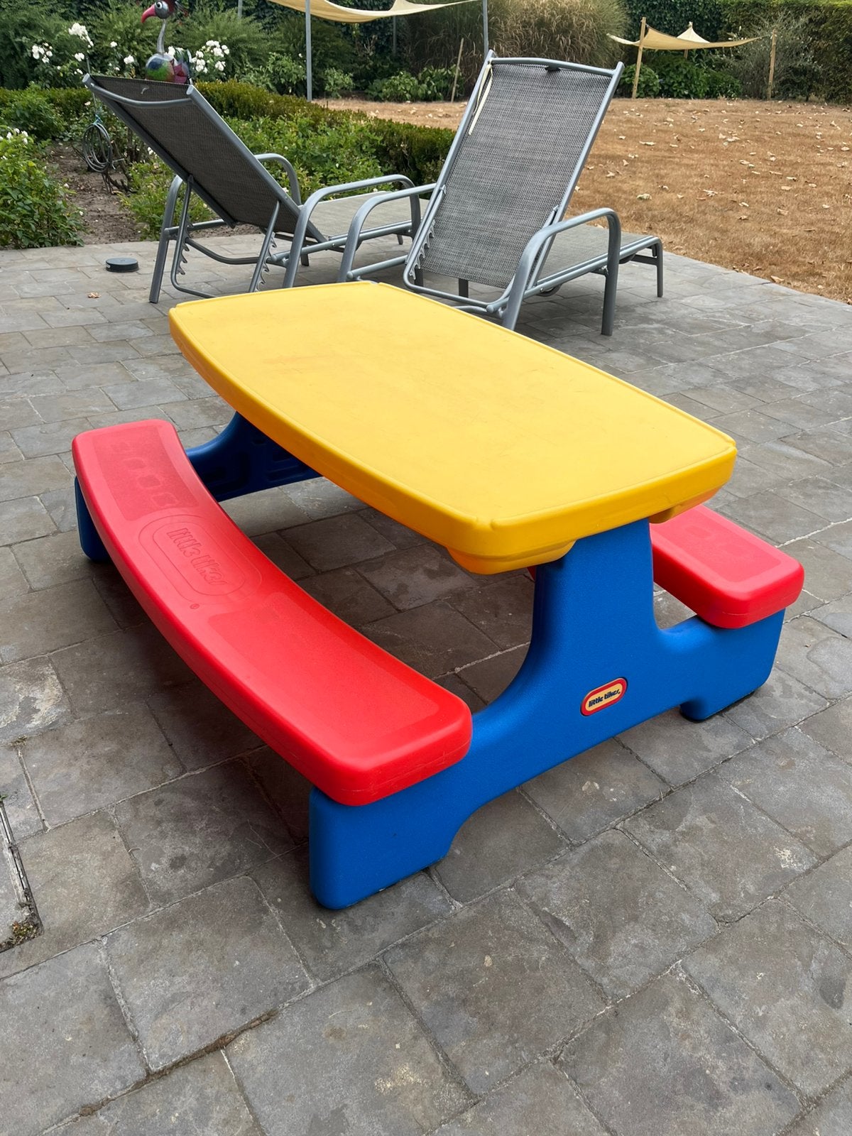 Canapé pour enfants, Enlèvement, Utilisé, Table de pique-nique pour enfants, Rectangulaire