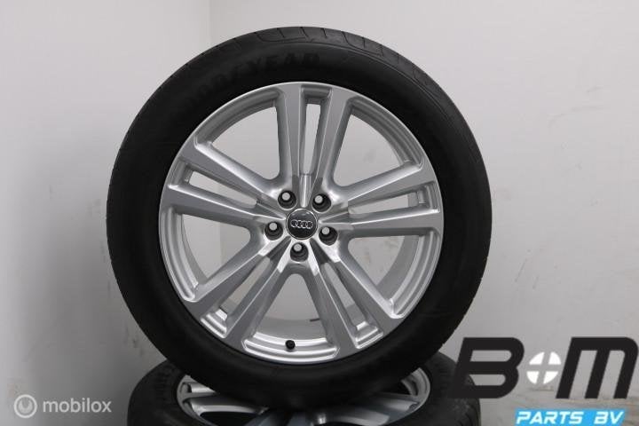 Org 20 inch velgen + banden Audi Q7 4M 4M0601025H, Gebruikt, 285 mm, Banden en Velgen