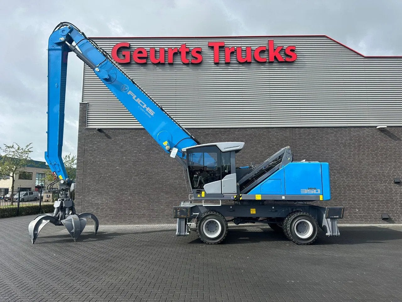Fuchs MATERIAL HANDLER/UMSCHLAGBAGGER/OVERSLAGKRAAN 2023 DEM, Zakelijke goederen, Machines en Bouw | Kranen en Graafmachines, Graafmachine