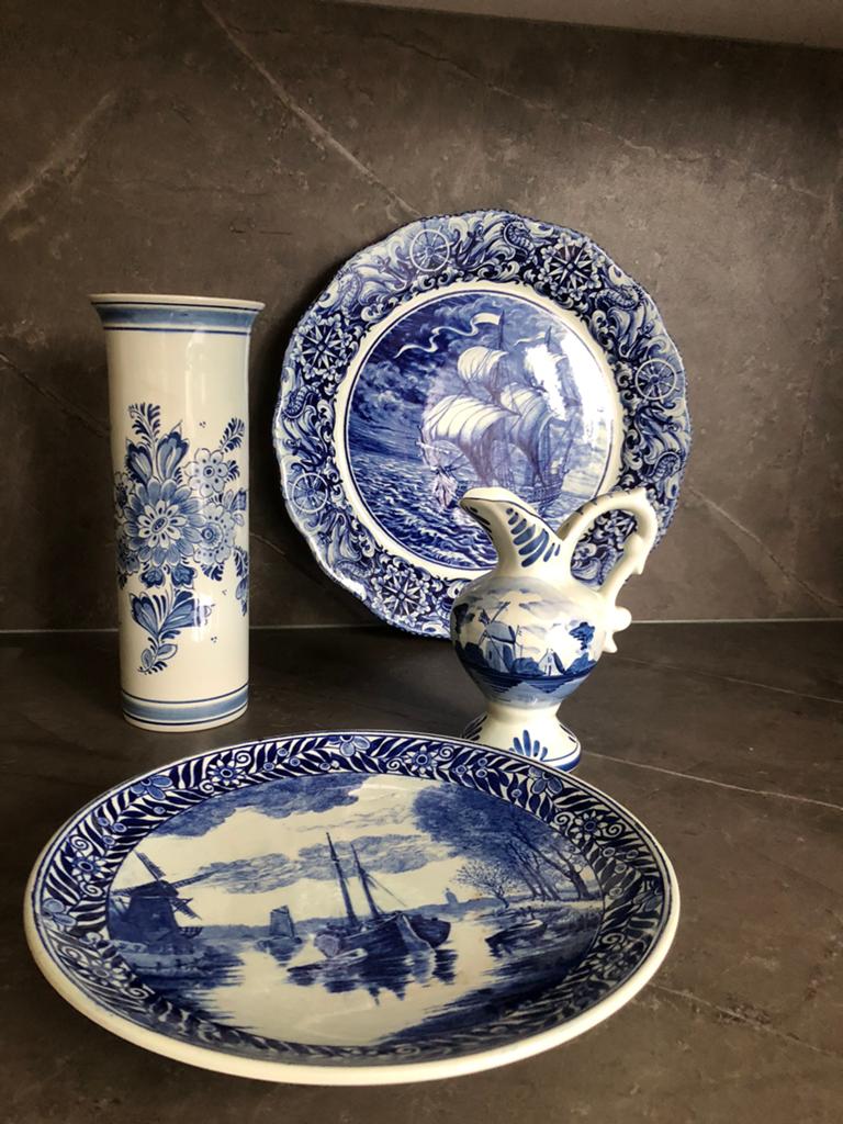 Ensemble de pièces décoratives de Delft, Enlèvement
