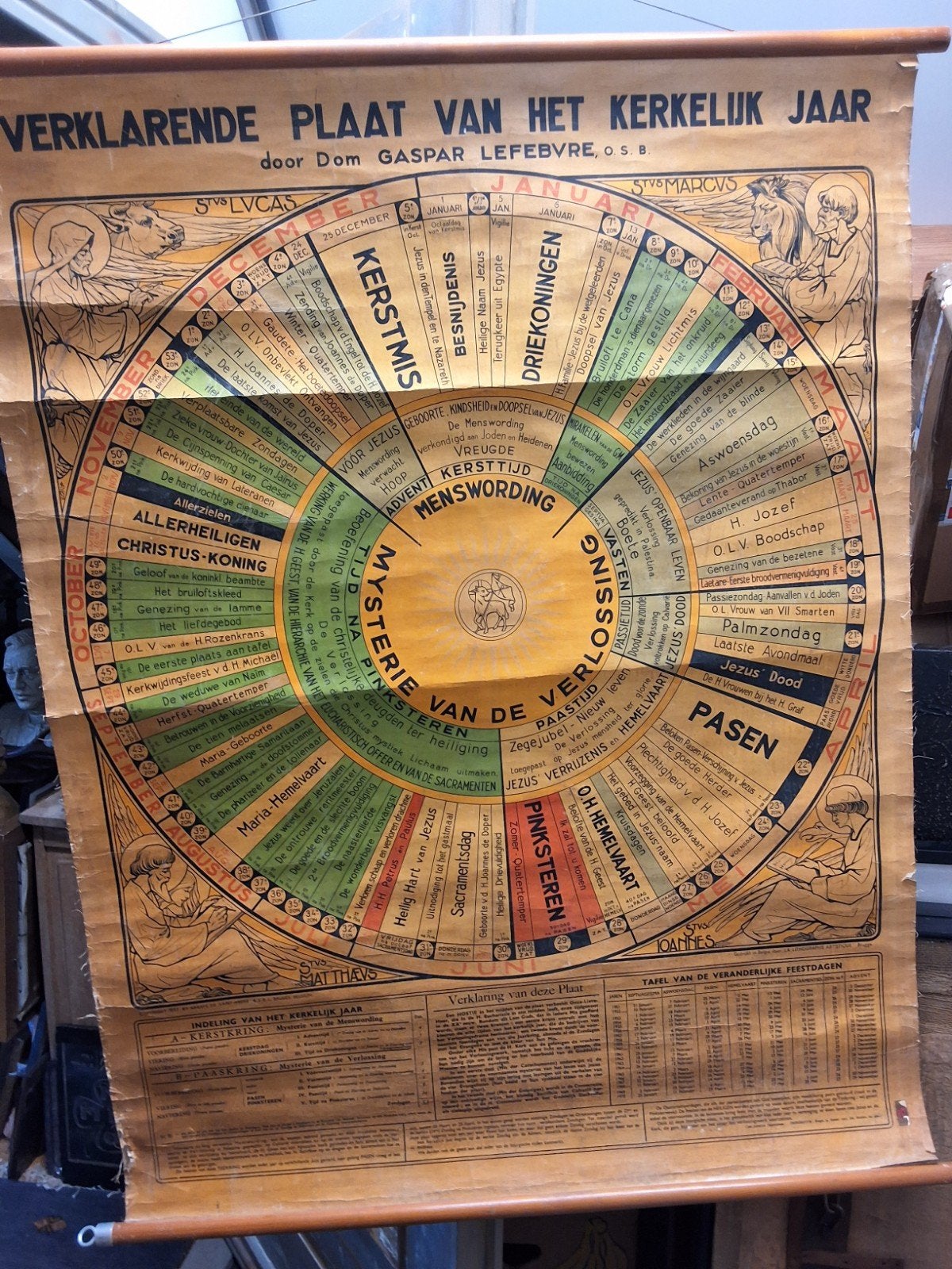 document explicatif de l'année ecclésiastique/brocante/relig, Enlèvement ou Envoi