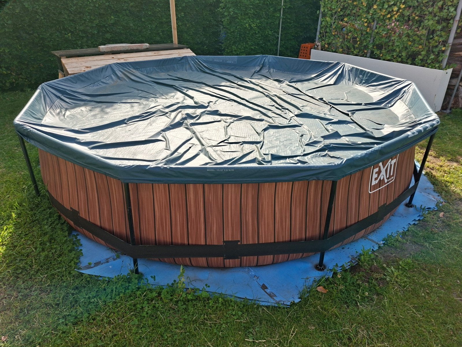 Exit zwembad rond 360 met veel toebehoren, Ophalen, Rond