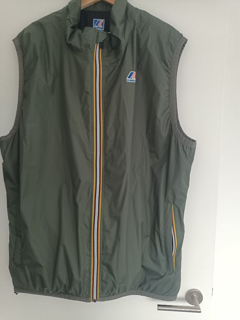 Kway bodywarmer maat 3XL, Comme neuf, Kway, Vert, Enlèvement