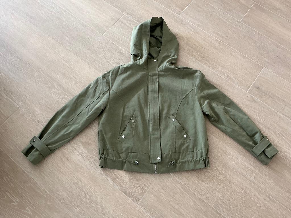 StreetOne, regen en windjas kaki, maat36/38, Kleding | Dames, Jasjes, Kostuums en Pakken, Ophalen of Verzenden, Zo goed als nieuw