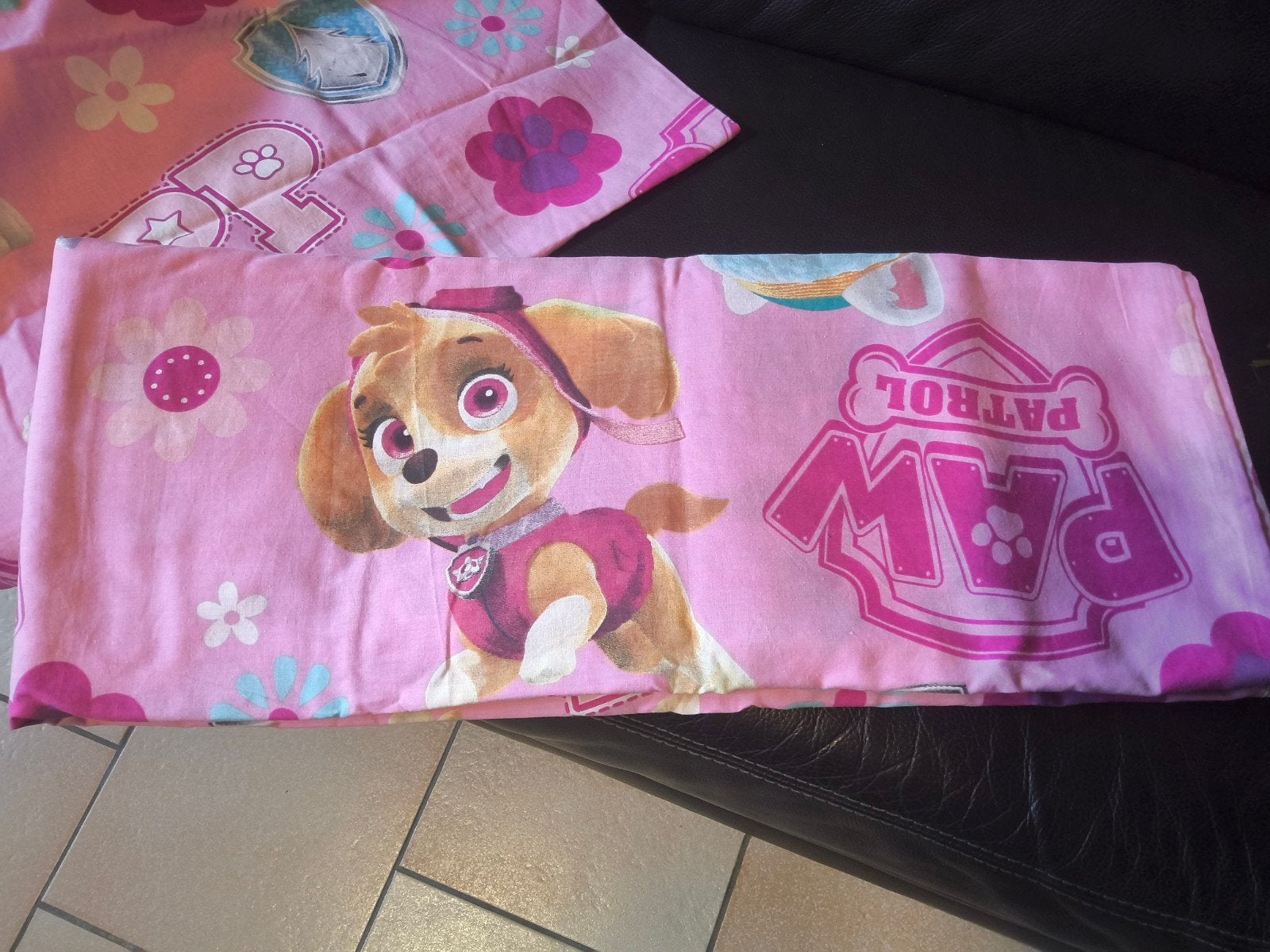 Paw Patrol roze dekbedovertrek €5, Kinderen en Baby's, Ophalen, Meisje, Zo goed als nieuw, Roze