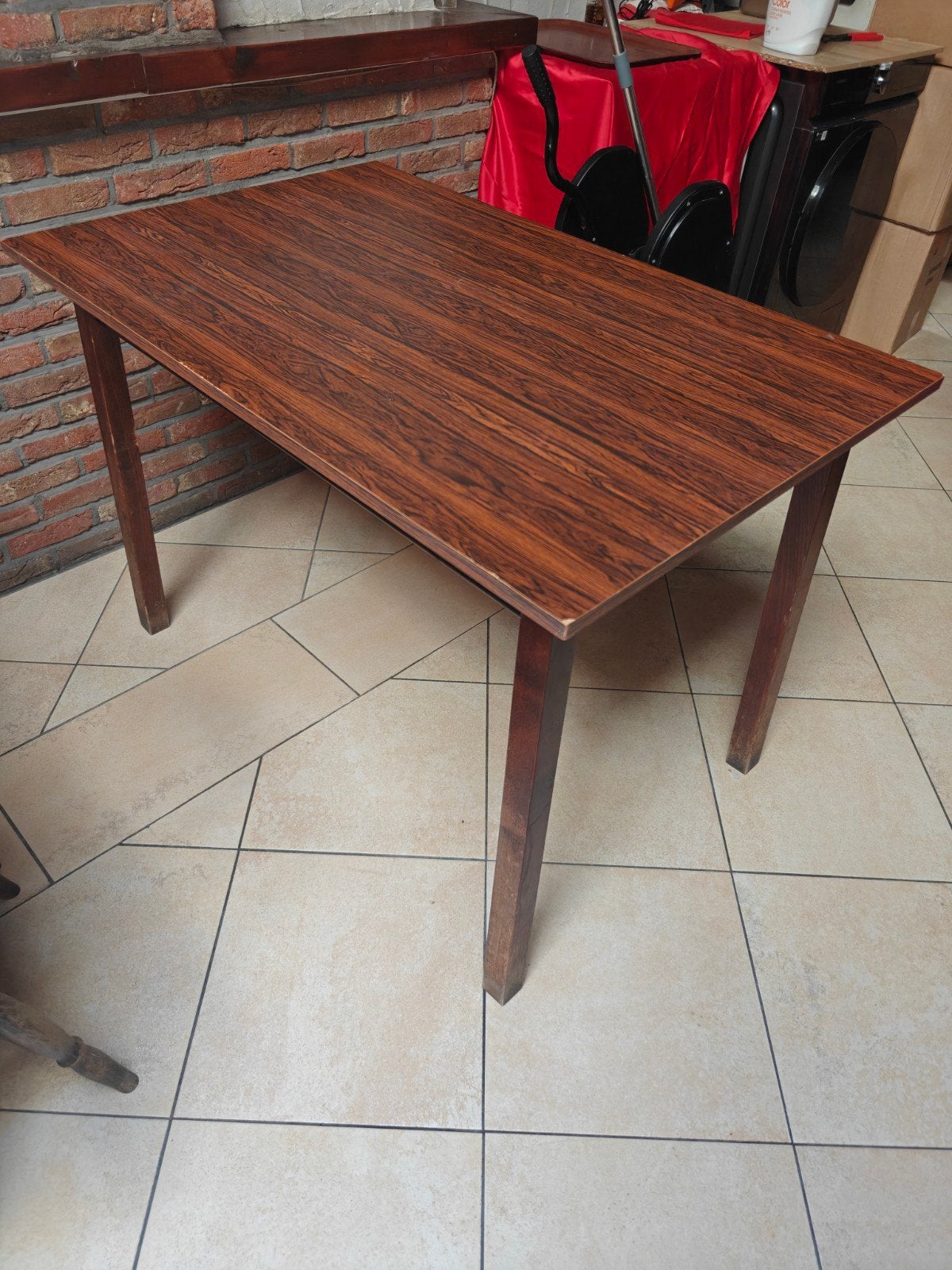 tafel 110cm x 70cm, Ophalen, Gebruikt