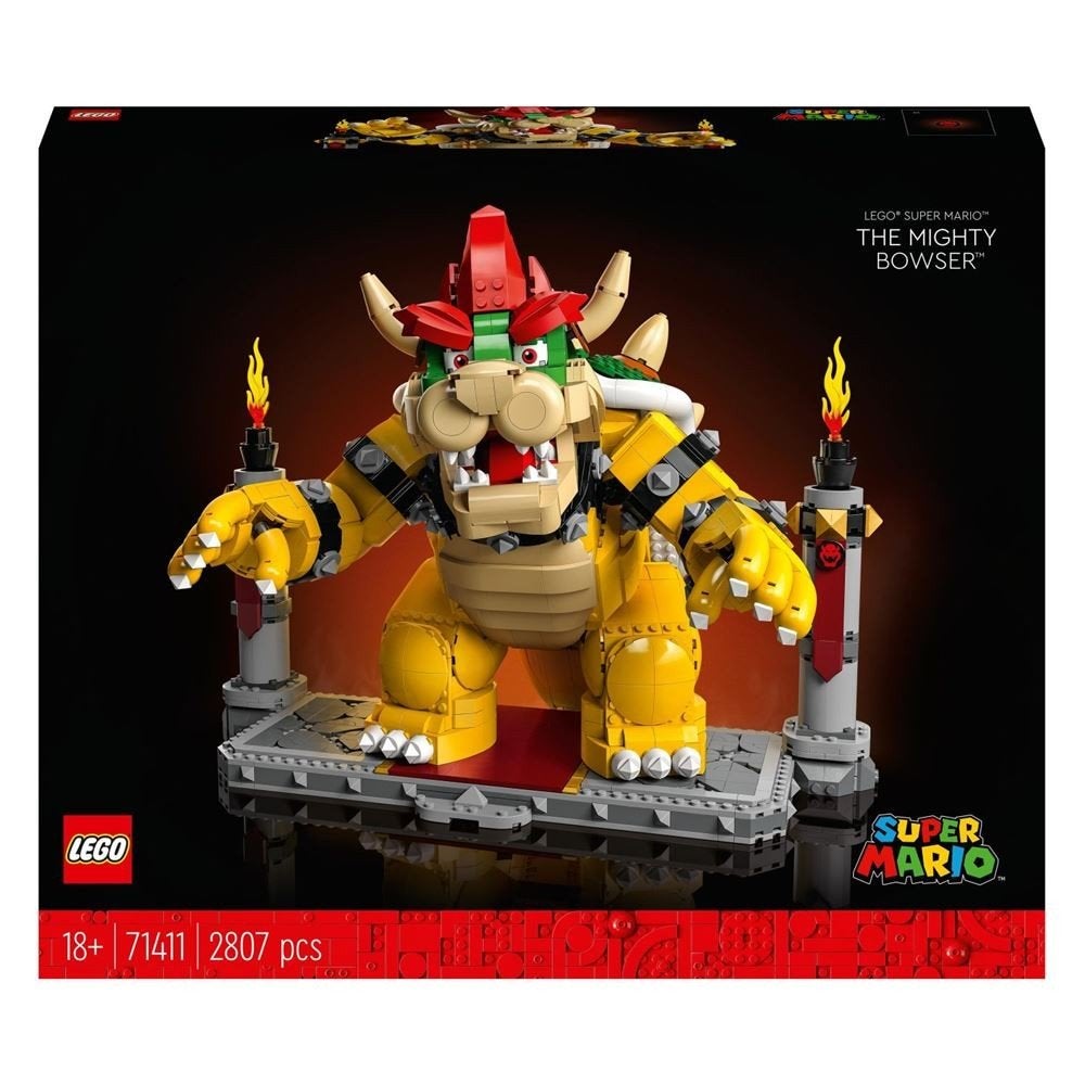 LEGO Super Mario 71411 Le Puissant Bowser - Complet, Enfants & Bébés, Jouets | Duplo & Lego, Enlèvement ou Envoi, Complet, Lego