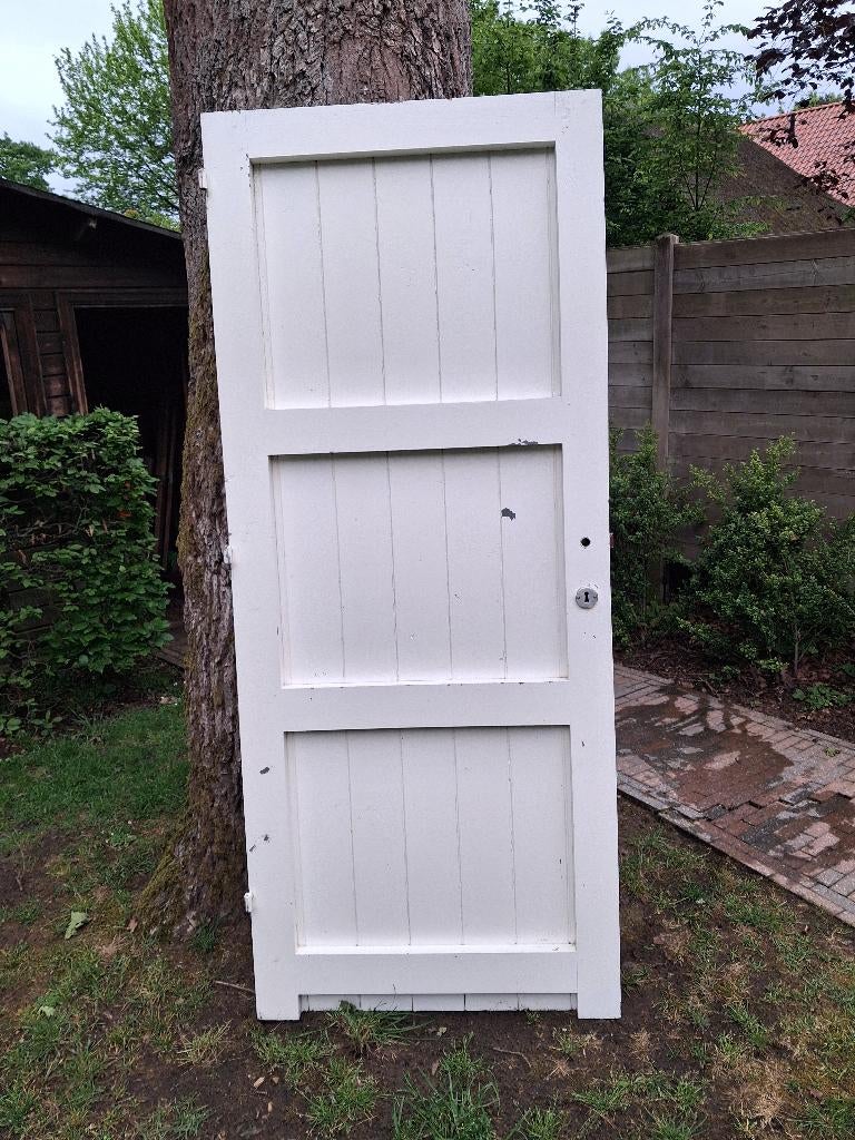 Deuren, Doe-het-zelf en Bouw, Deuren en Vliegenramen, Ophalen, Gebruikt, 80 tot 100 cm, Buitendeur