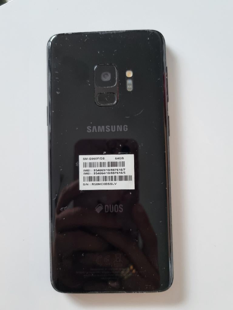 Samsung Galaxy S9 - 64GB - Dual Sim - Black, Telecommunicatie, Mobiele telefoons | Samsung, Overige modellen, Zwart, Ophalen of Verzenden