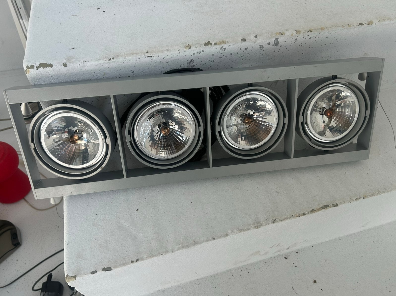 Delta light spots, Huis en Inrichting, Lampen | Spots, Ophalen, Zo goed als nieuw, Opbouwspot
