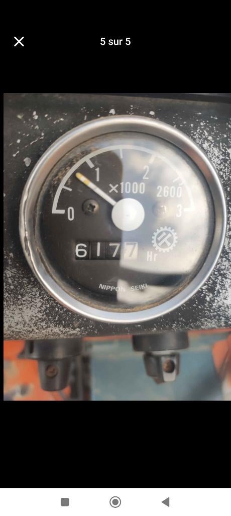Tracteur Kubota B1600, Articles professionnels, Enlèvement, Utilisé