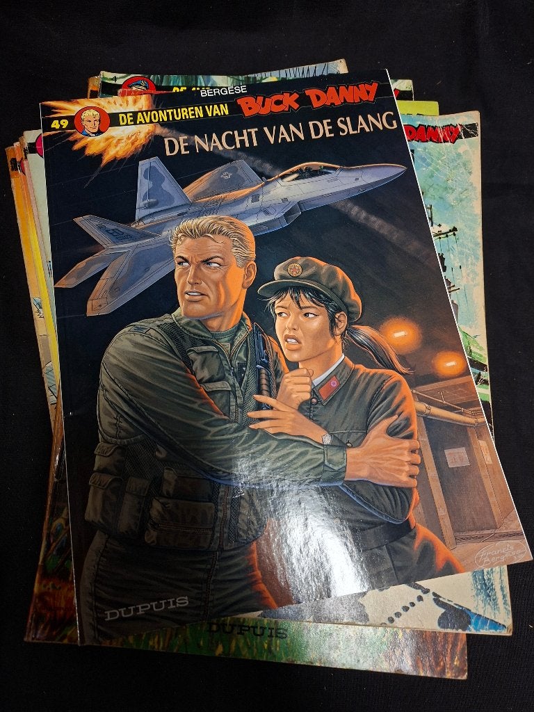 De avonturen van Buck Danny strips, Ophalen