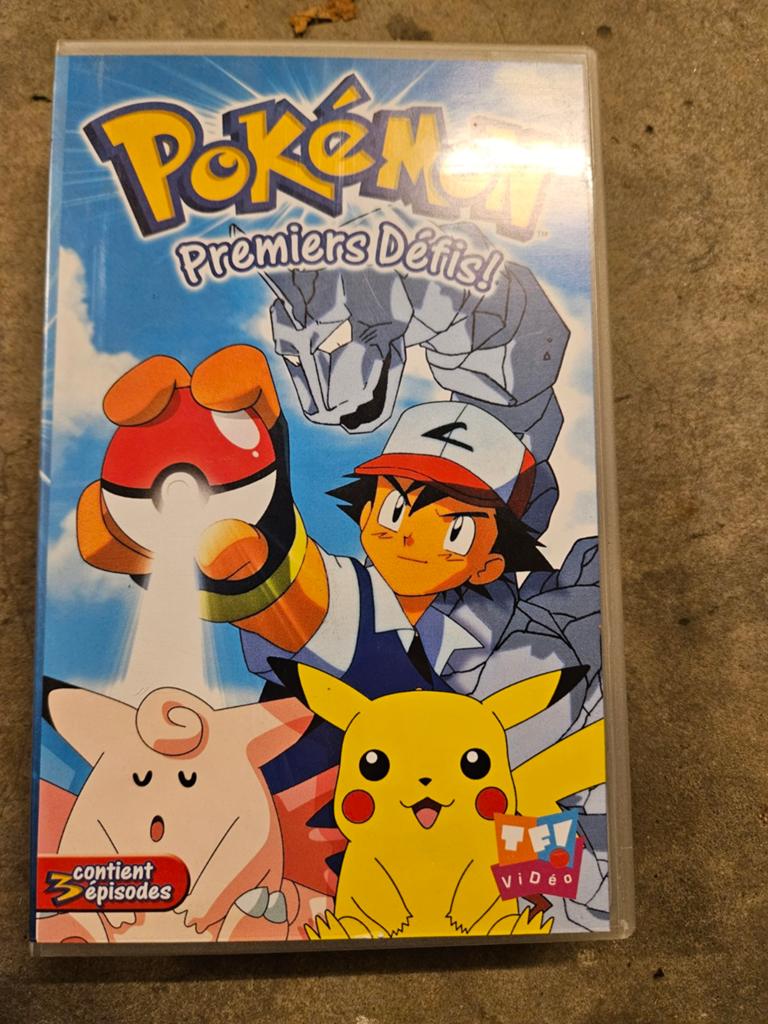 Cassette vidéo pokemon, Cd's en Dvd's