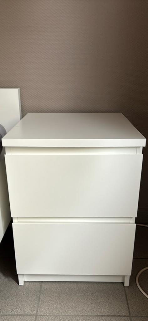 !3 beschikbaar! IKEA KULLEN nachtkast met twee lades, Huis en Inrichting, Ophalen, Zo goed als nieuw