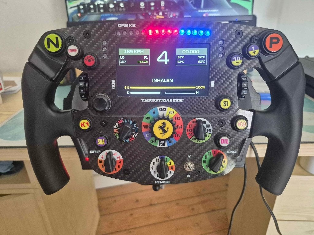 Volant complémentaire Thrustmaster Ferrari SF1000, Enlèvement ou Envoi, Comme neuf, Volant ou Pédales, PlayStation 3