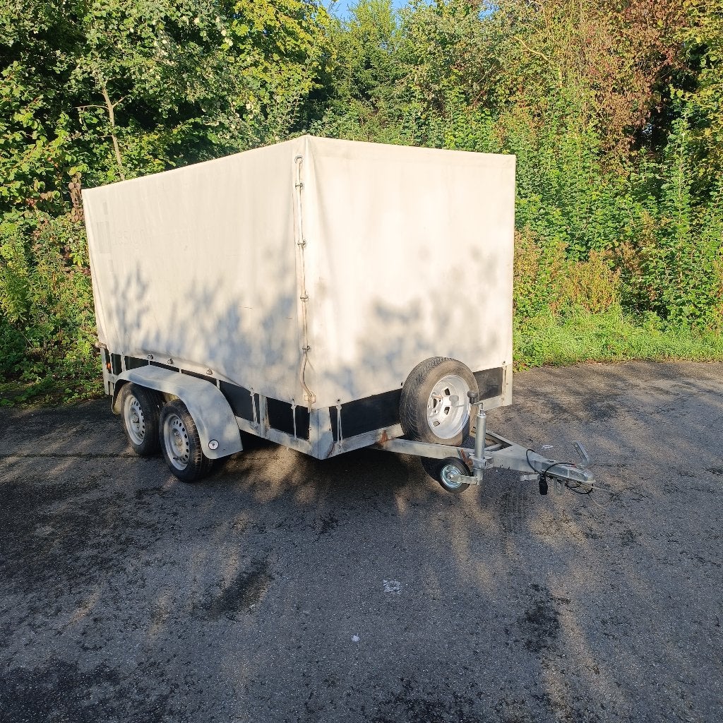 Grande remorque basche en bonne état pour 750kg, Enlèvement, Utilisé