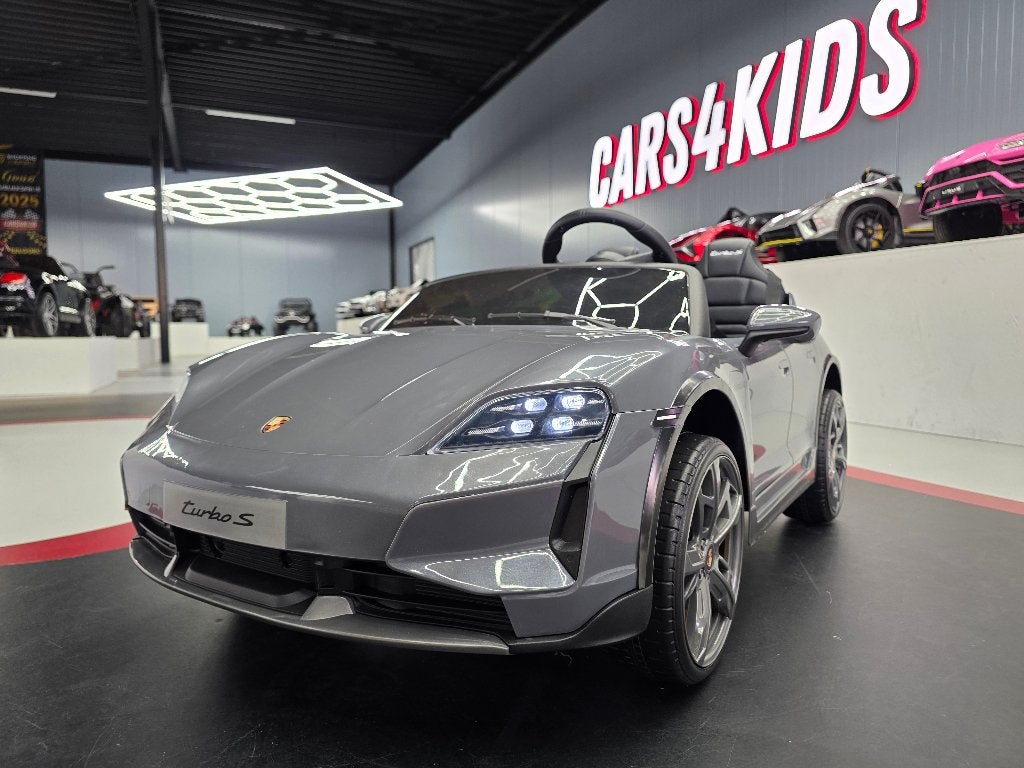 Kinderauto Porsche Taycan - 24 volt - 2 persoons - met RC, Enfants & Bébés, Jouets | Véhicules en jouets, Enlèvement ou Envoi