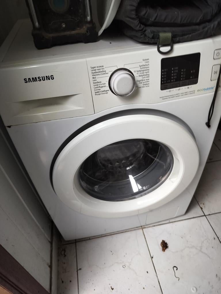 Wasmachine Samsung, Ophalen