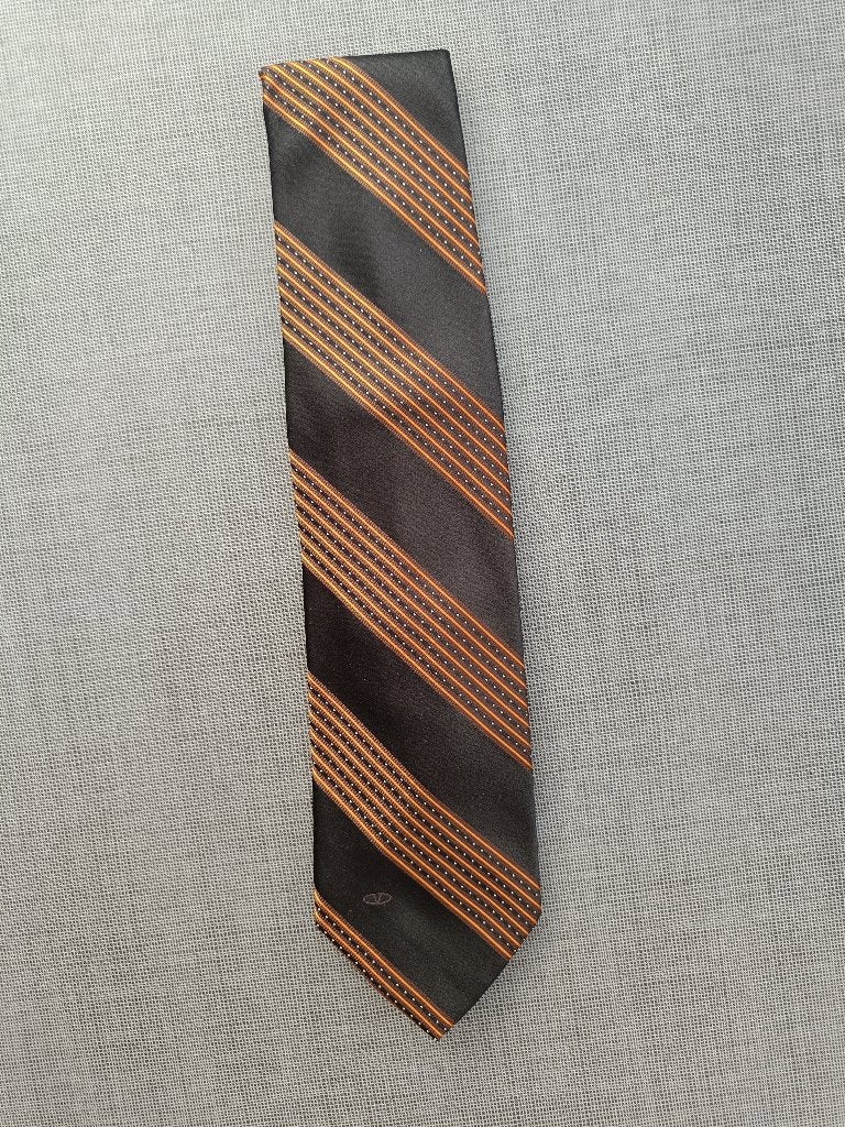 Stropdas. Merk: Valentino. Made In Italy. Nieuw., Vêtements | Hommes, Neuf, Enlèvement ou Envoi, À motif, Orange