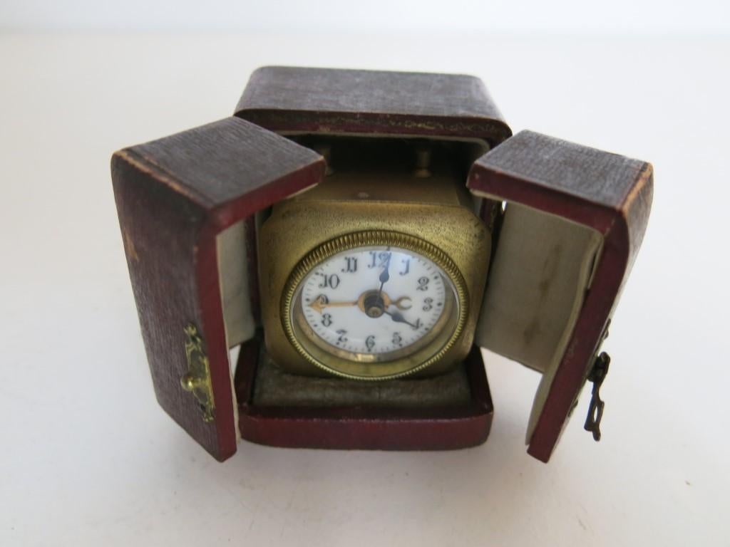 Réveil de voyage French Bijou Old England Paris, Enlèvement ou Envoi