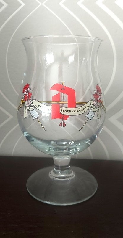 Duvel glas 'Schuttersgilde - St-Sebastiaan', Verzamelen, Ophalen of Verzenden, Bierglas