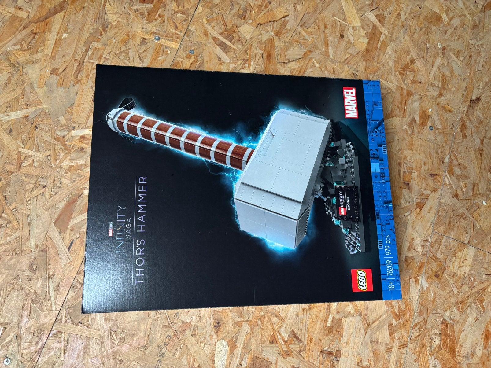 Lego thor hamer 76209, Ophalen of Verzenden, Zo goed als nieuw, Lego
