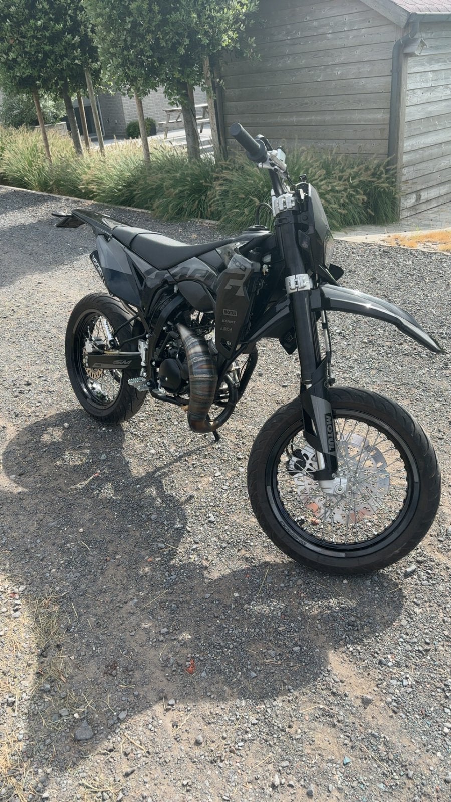sherco smrs blackmoon, Fietsen en Brommers, Brommers | Crossbrommers, 6 versnellingen, Gebruikt, 50 cc, Ophalen